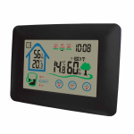 Denver Väderstation Klocka Inne/Ute-givare WS-520 Svart Denver Väderstation Klocka Inne/Ute-givare WS-520 Svart