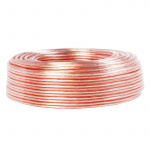 LogiLink Högtalarkabel 2x1,5 mm² 25m Transparent