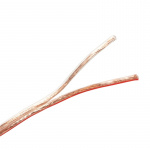 LogiLink Högtalarkabel 2x1,5 mm² 25m Transparent