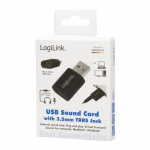 LogiLink USB-ljudkort 3,5mm-uttag