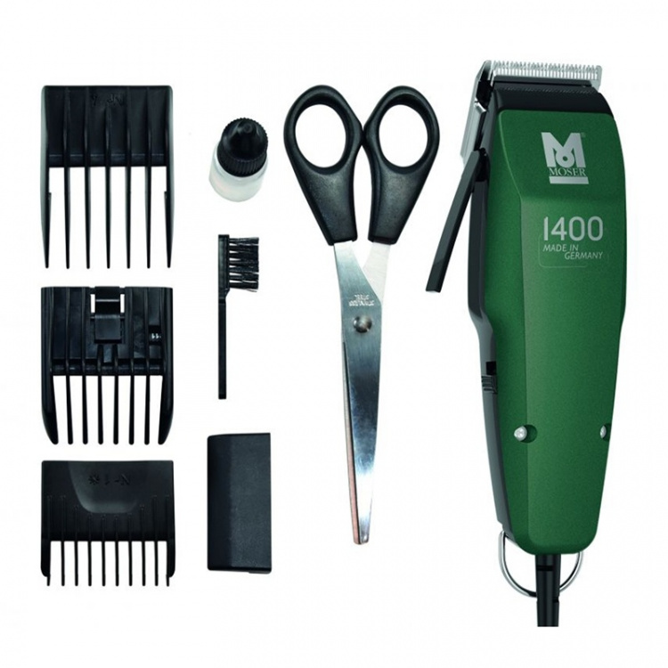 Moser Hårklippare 1400 Edition Green
