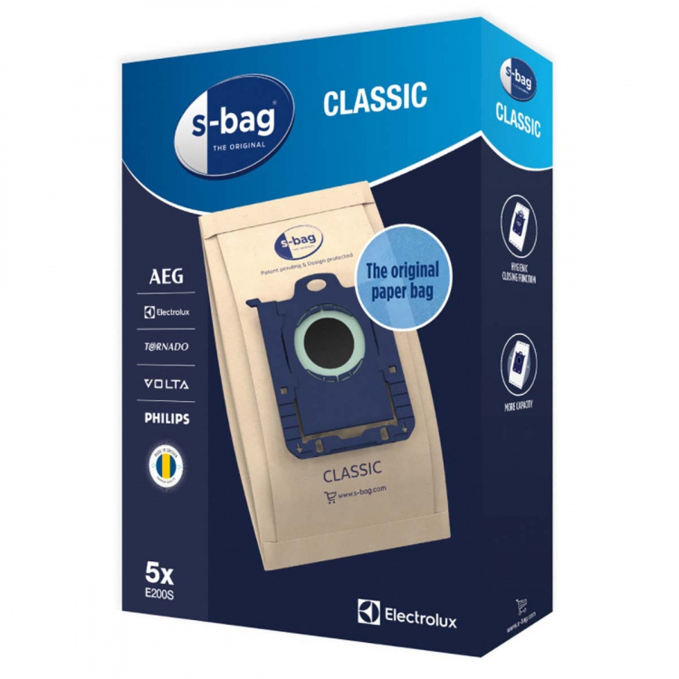 Electrolux E200S s-bag Dammsugarpåse 5 st
