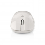 Trådlös mus | 1 000 DPI | 3 knappar | Vit