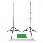 Nedis Foto Studio Bakgrund Set | 1,90 x 2,95 m | Resväska ingår | Tripod ingår | Svart | 1 st