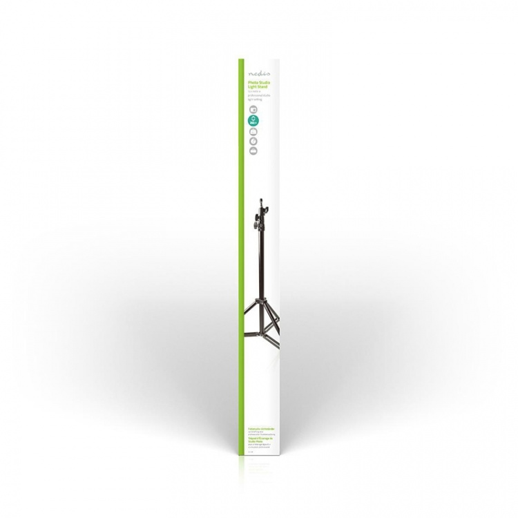 Belysningsstativ för fotostudio | 260 cm | Tapp