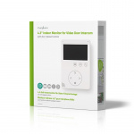 Nedis Video porttelefon | Maximal upplösning: 480x272 | 2 vägs komunikation | Strömadapter | Vit