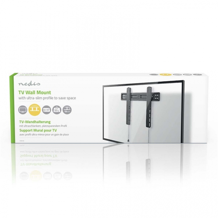 Nedis Fast TV väggfäste | 32 - 55  Nedis Fast TV väggfäste | 32 - 55