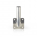 Nedis Satellite väggfäste | Avstånd till vägg: 150 mm | Diameterklämma: 50 mm | Maximal diskstorlek: 100 cm | Aluminium | Silver