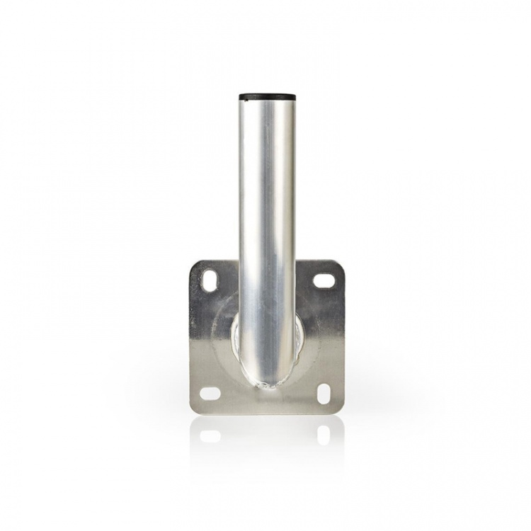 Nedis Satellite väggfäste | Avstånd till vägg: 150 mm | Diameterklämma: 50 mm | Maximal diskstorlek: 100 cm | Aluminium | Silver