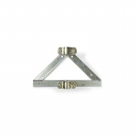 Nedis Satellite väggfäste | Avstånd till vägg: 90 mm | Diameterklämma: 32-42 mm | Stål | Silver Nedis Satellite väggfäste | Avstånd till vägg: 90 mm | Diameterklämma: 32-42 mm | Stål | Silver