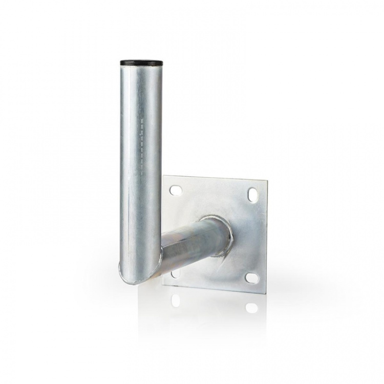 Nedis Satellite väggfäste | Avstånd till vägg: 250 mm | Diameterklämma: 42 mm | Maximal diskstorlek: 100 cm | Stål | Silver