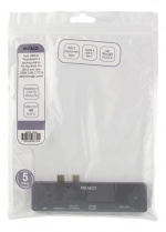 DELTACO Dual USB-C Dock för MacBook Pro 2016, Thunderbolt 3, 100W USB-