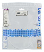 DELTACO High-Speed Premium HDMI-kabel, 0,5m, Ethernet, 4K UHD, vit DELTACO High-Speed Premium HDMI-kabel, 0,5m, Ethernet, 4K UHD, vit