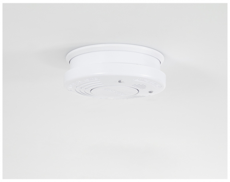 NEXA Optisk brandvarnare, 5-års batteri, fotoelektrisk, 85db, vit