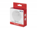 NEXA KD-134A Long-Life Brandvarnare, 10-års batteri, 85db, vit NEXA KD-134A Long-Life Brandvarnare, 10-års batteri, 85db, vit