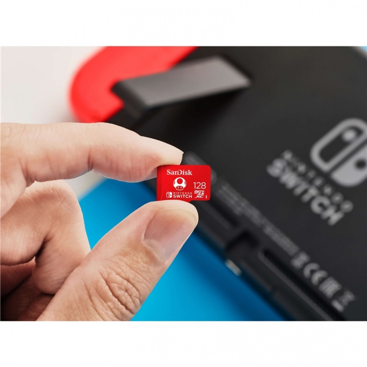 Sandisk Minneskort Microsdxc För Nintendo Switch 128Gb Uhs-I,100/90 Sandisk Minneskort Microsdxc För Nintendo Switch 128Gb Uhs-I,100/90