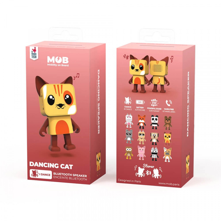 Mobility On Board Högtalare Trådlös Dansande Katt Mobility On Board Högtalare Trådlös Dansande Katt