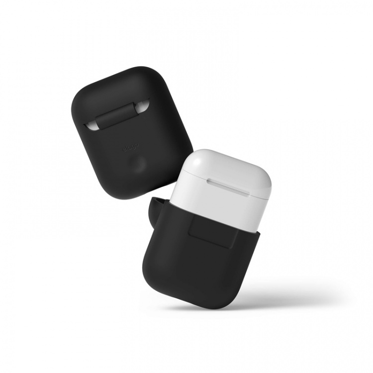 Elago Skyddsväska för Airpod Silikon Svart