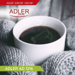 Adler vattenkokare i metall, 1,7 l