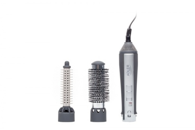 Adler varmluftsborste - grå