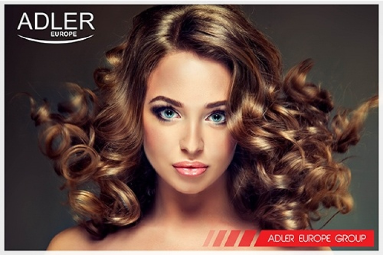 Adler varmluftsborste - grå