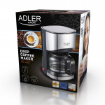 Adler kaffebryggare, 0,7 l Adler kaffebryggare, 0,7 l