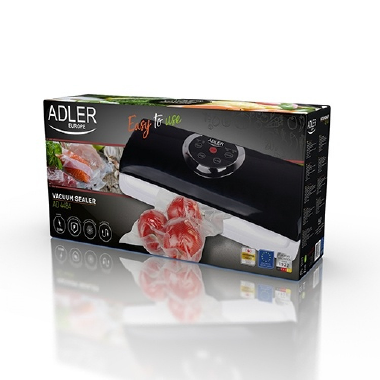 Adler AD 4484 vakuumförpackare, svart 