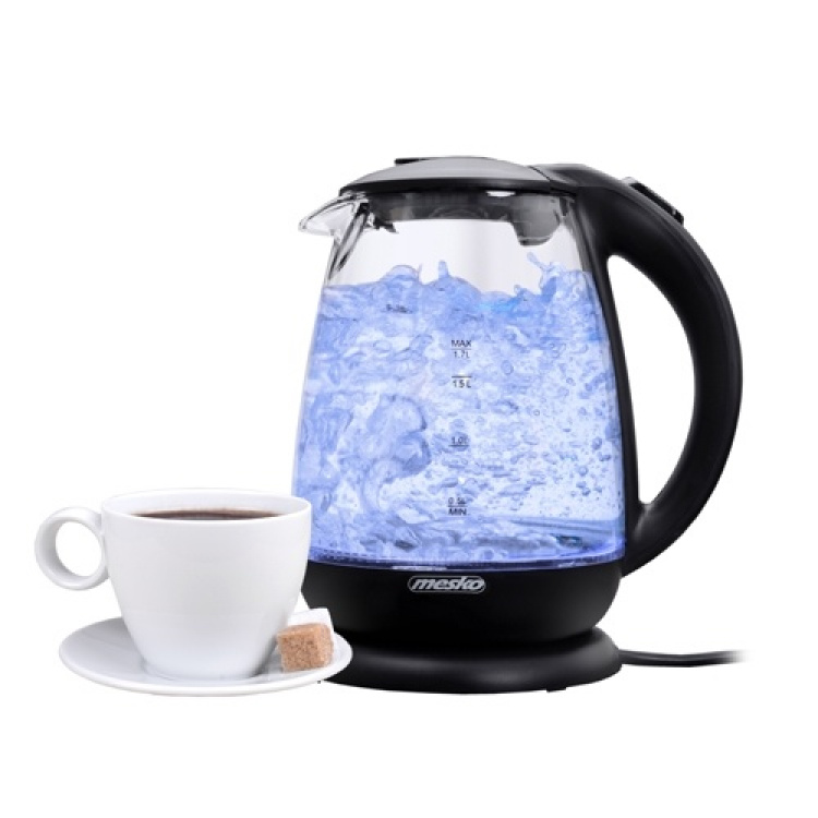 Mesko vattenkokare i glas 1,7 l Mesko vattenkokare i glas 1,7 l
