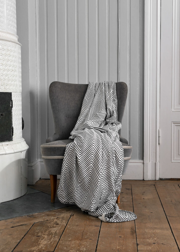 Kosta Linnewäfveri Sherpa Jannike 2-Pack Marin