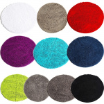 Lord Nelson Badrumsmatta Röd Rund 70 cm