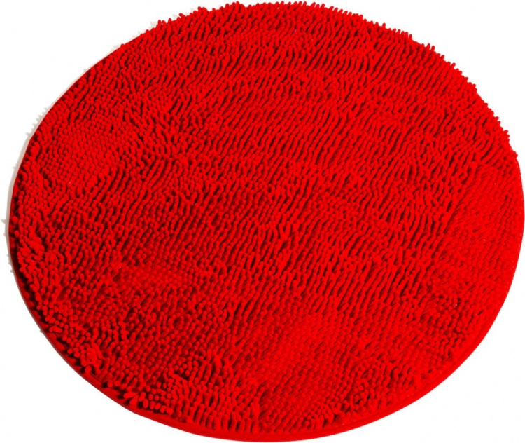 Lord Nelson Badrumsmatta Röd Rund 70 cm