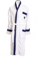 Lord Nelson Victory Velour Robe Vit S/M