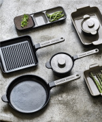 Orrefors Jernverk, Minigryta 2-Pack, Svart