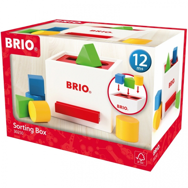 BRIO 30250 Plocklåda Vit