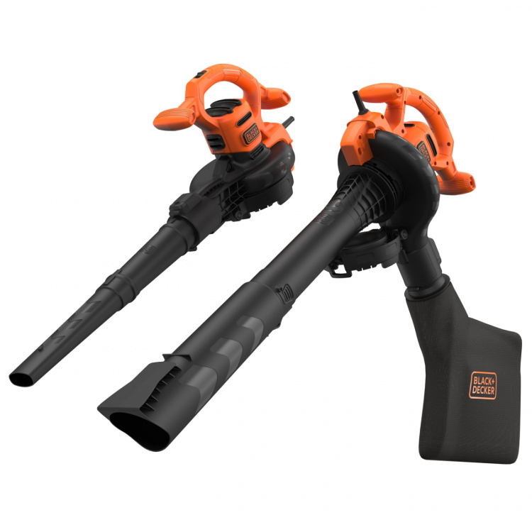 BLACK+DECKER Lövblås 2500W Blås&Sugfunktion