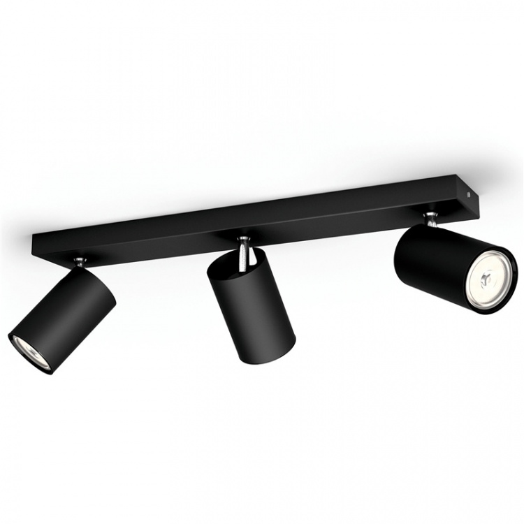 Philips myLiving Kosipo 3 Spot Svart