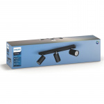 Philips myLiving Kosipo 3 Spot Svart