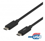 USBC 3.1 GEN2 10Gbps/3A/E-marker 0,5m USBC 3.1 GEN2 10Gbps/3A/E-marker 0,5m