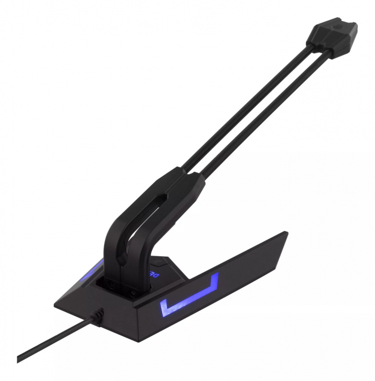 DELTACO USB-skrivbordsmikrofon, frekvensomfång 100 Hz - 1 kHz