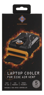 DELTACO GAMING laptopkylare för luftutblåset, 2000-3500 RPM, 17,35 CFM