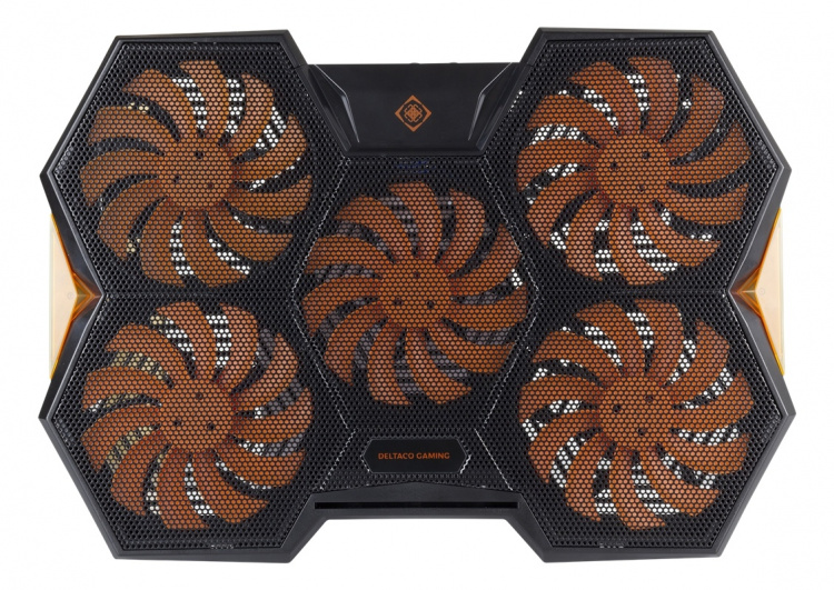 DELTACO GAMING laptop-kylare med höghastighetsfläkt