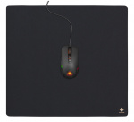 DELTACO GAMING musmatta XL, 45x40cm, tvättbart tyg, svart DELTACO GAMING musmatta XL, 45x40cm, tvättbart tyg, svart