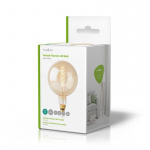 Nedis LED Glödlampa E27 | G200 | 5 W | 280 lm | 2000 K | Dimbar | Varm Vit | Retrostil | 1 st
