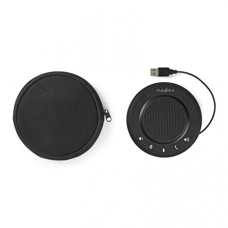 Nedis Konferenshögtalare | 2.5 W | touchkontroll | USB-driven | svart