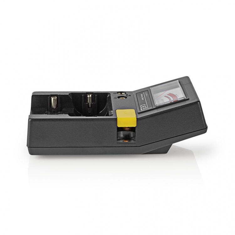 Nedis Battery Tester | 9V - AA - AAA - Button Cell - C - D | Svart