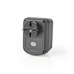 Nedis Ström omvandlare | Strömadapter | 230 V AC 50 Hz | 30 W | Jordad kontakt | Svart