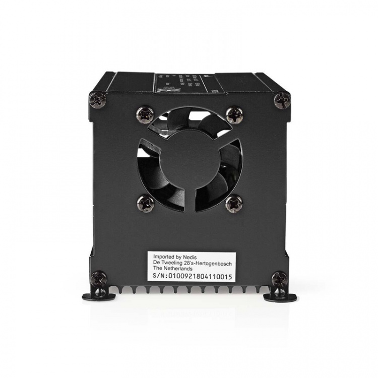 Nedis Ström omvandlare | Bildriven | 24 V DC | 12 V DC | 240 W | Skruvterminal | Utrustad med en säkring | Svart