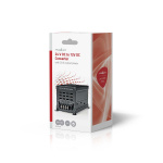 Nedis Ström omvandlare | Bildriven | 24 V DC | 12 V DC | 240 W | Skruvterminal | Utrustad med en säkring | Svart