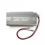 Nedis Växelriktare med modifierad sinusvåg | Inspänning: 24 V DC | Enhetens utgångsanslutning: Type F (CEE 7/3) | 230 V AC 50 Hz | 1700 W | Toppeffekt: 3000 W | Skruv terminal | Silver