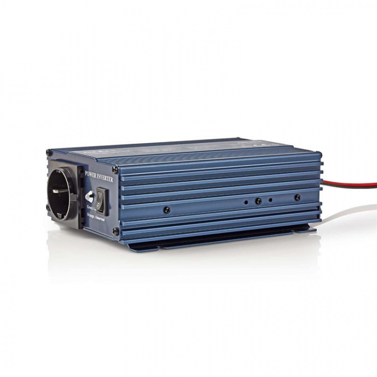 Nedis Strömväxelriktare | Inspänning: 12 V DC | Enhetens utgångsanslutning: Type F (CEE 7/3) | 230 V AC 50 Hz | 150 W | Toppeffekt: 300 W | Cigarettändarkontakt | Ren sinusvåg | Säkring | Blå Nedis Strömväxelriktare | Inspänning: 12 V DC | Enhetens utgångsanslutning: Type F (CEE 7/3) | 230 V AC 50 Hz | 150 W | Toppeffekt: 300 W | Cigarettändarkontakt | Ren sinusvåg | Säkring | Blå
